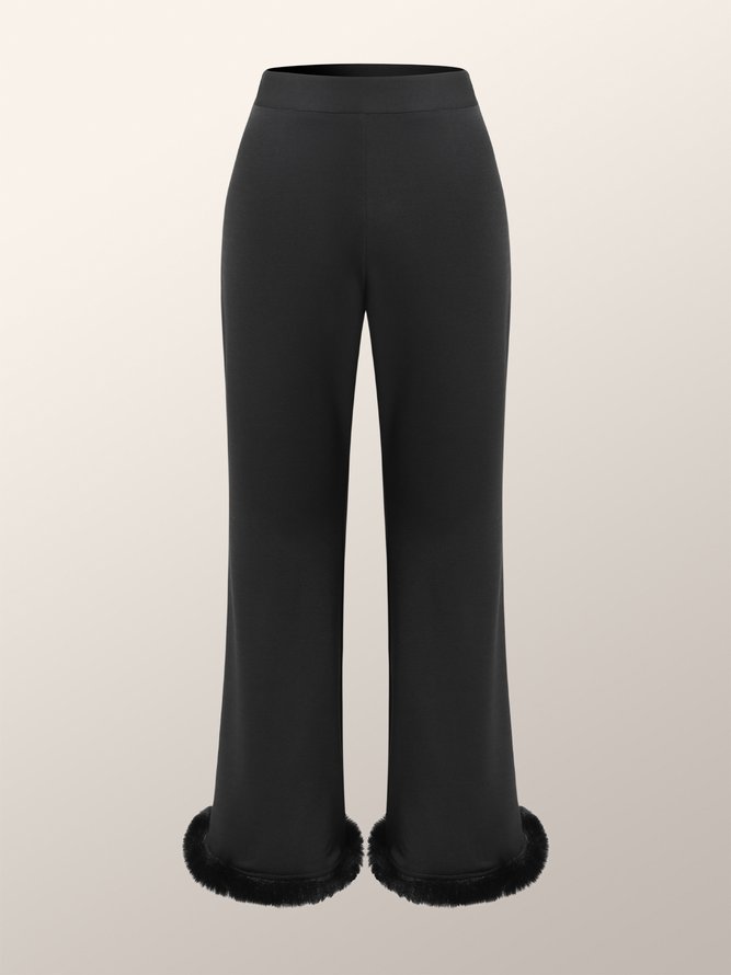 Regular Fit Fashion Bell-Bottomtrousers Pants