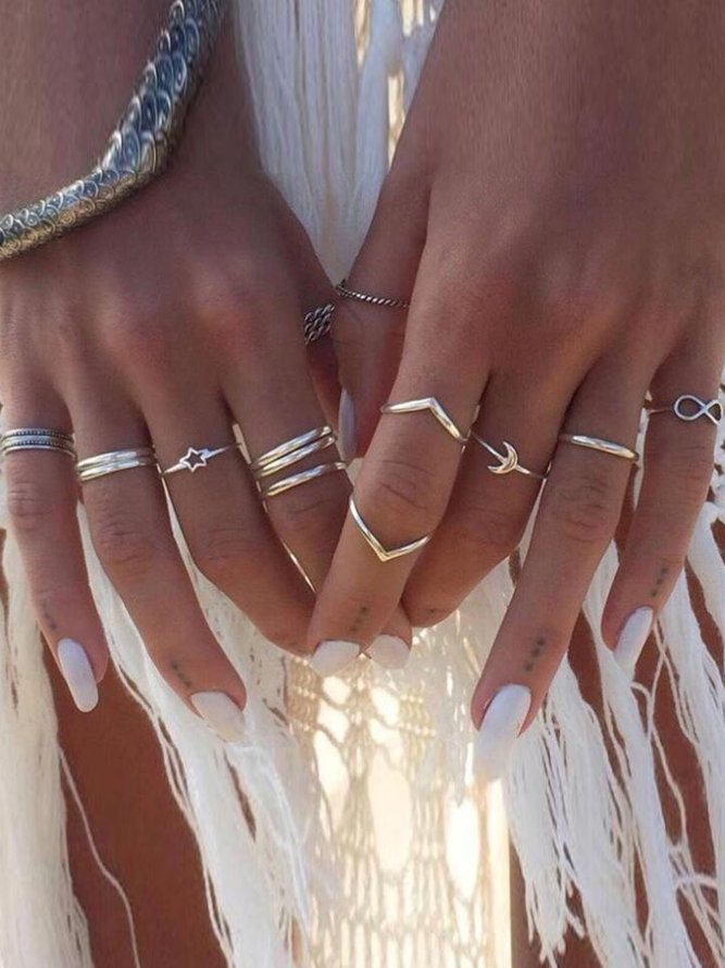 Vintage Casual Elegant Rings