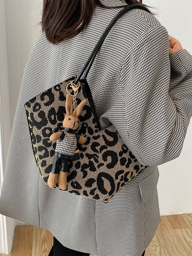 Shoulder Bag Checkerboard Plaid Commuter Casual Child Mother Bag Shoulder Bag
