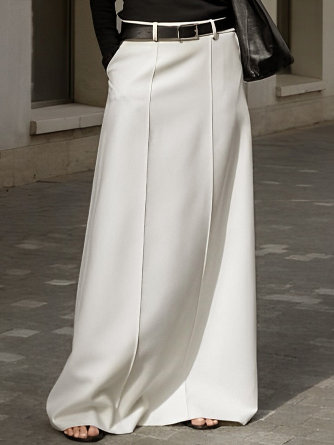 PLAIN LONG SKIRT main image 1