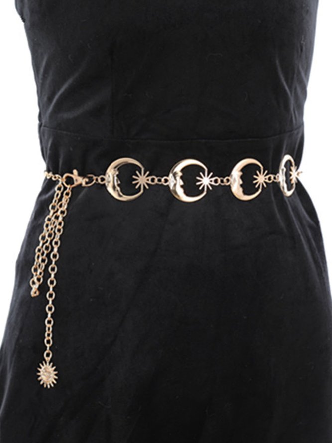 Luna Gothic bBelt Waist Chain