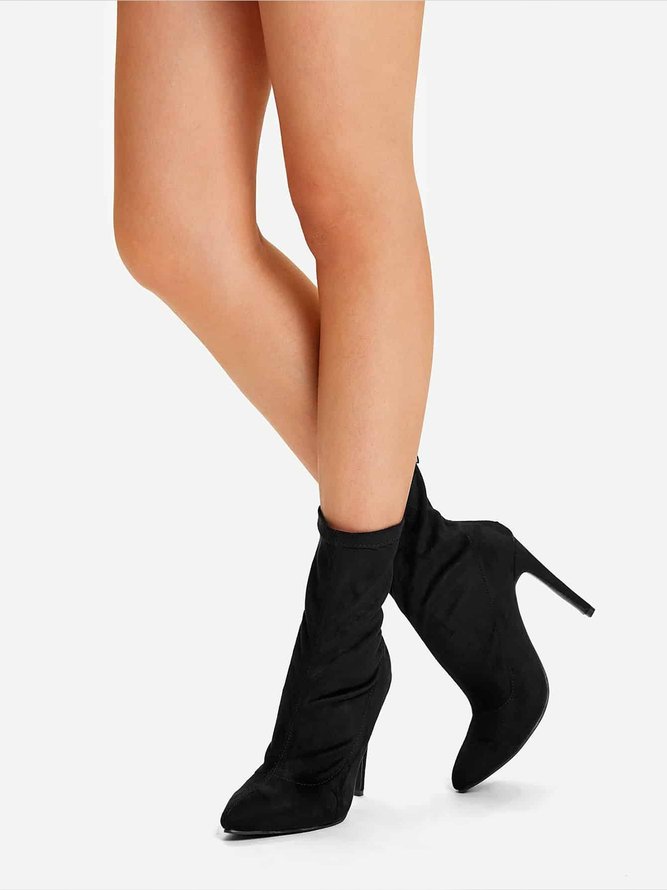 Minimalist Stiletto Heel Fashion Boots