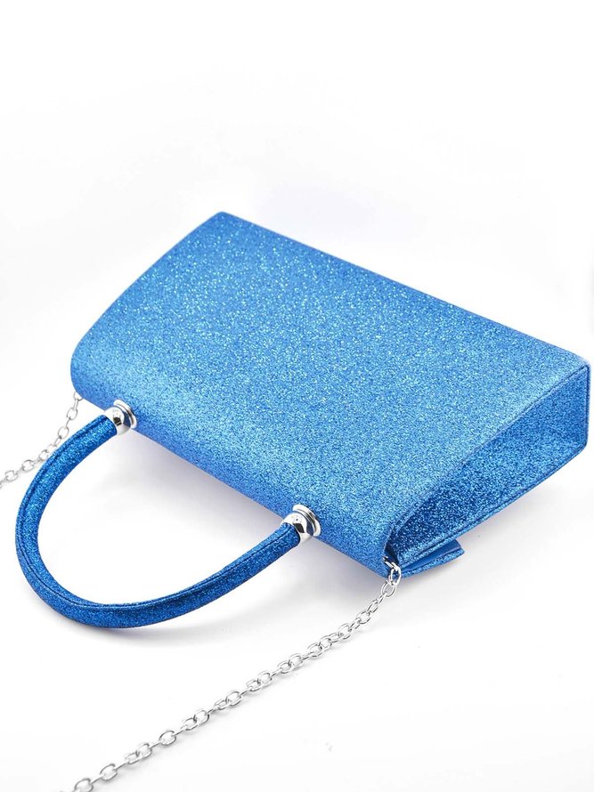 Rhinestone Bowknot Glitter Magnetic Party Shoulder Bag