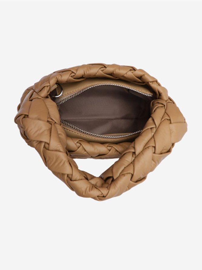 Women's Soft Woven Handbag