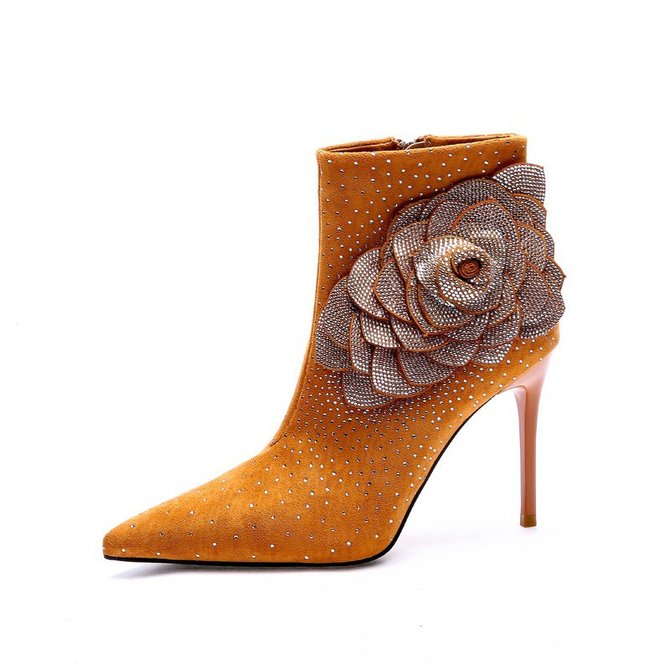 Casual Faux Suede Autumn Fashion Boots