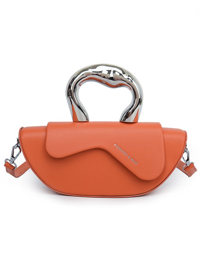 Plain All Season Urban Polyester Magnetic Daily PU Novelty Shoulder Bags for Women-image-16239945