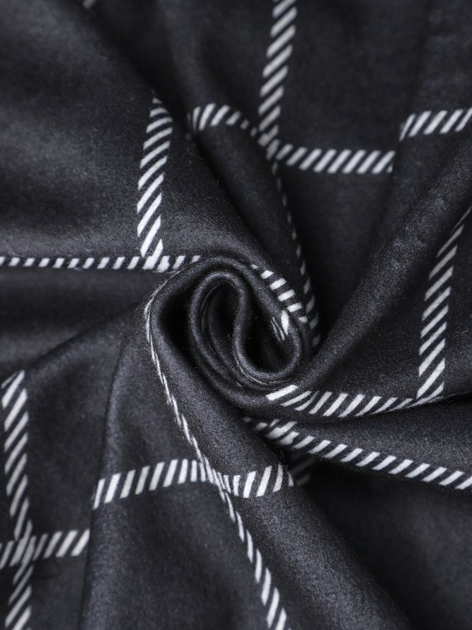 Long Sleeve Elegant Lapel Outerwear