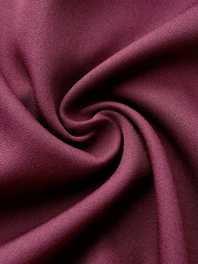 Lapel Elegant Slim Fit Work Formal Dress stylewe