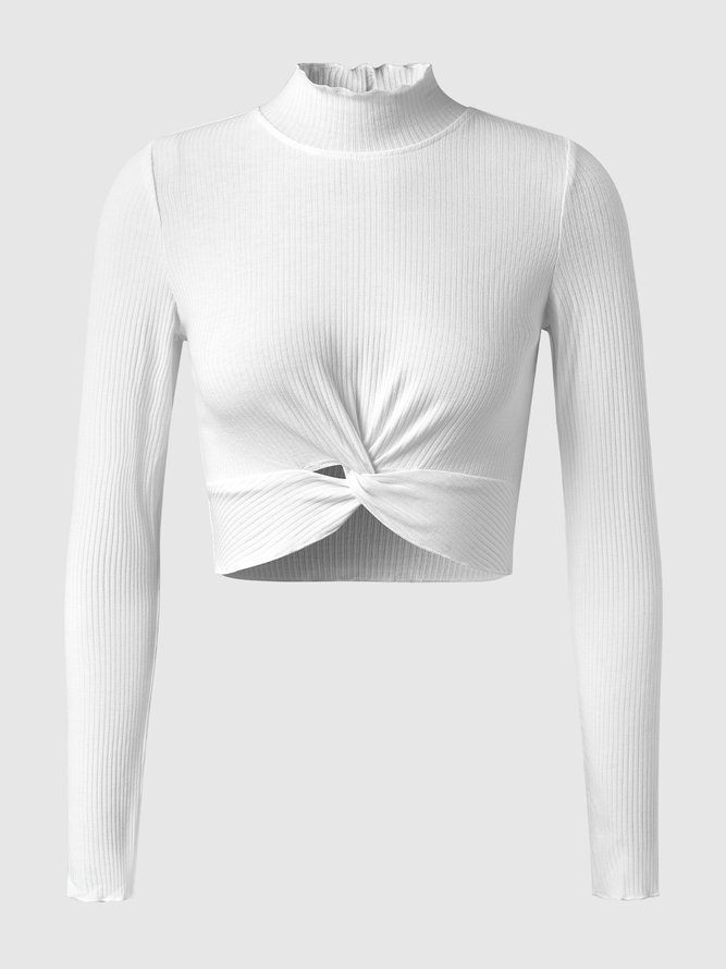Simple Solid T-shirt