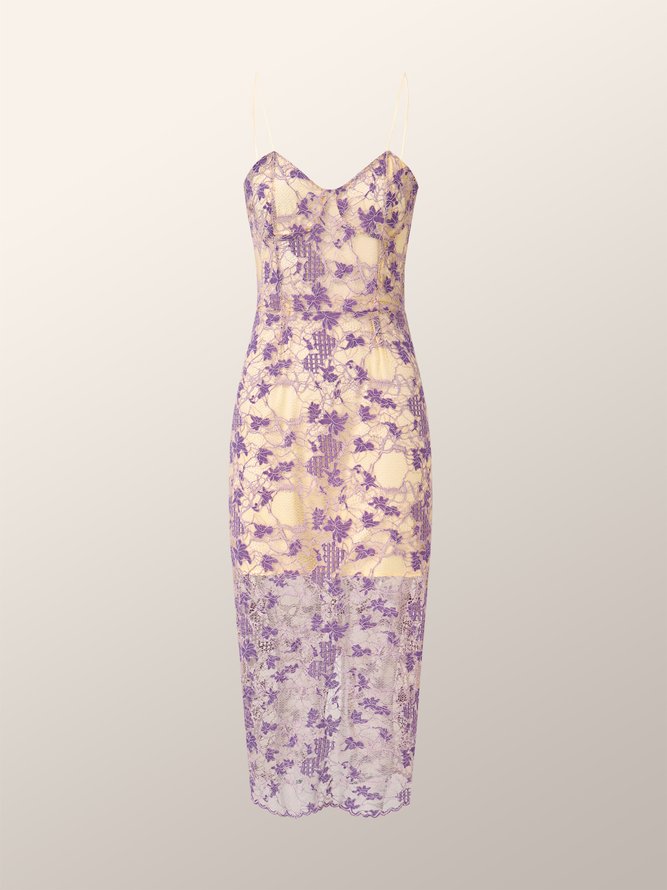 Floral Lace Cami Dress