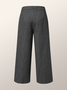 Regular Fit Plain Urban Fashion Pants