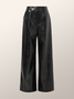 UrbanFaux Leather H-Line Long Pants