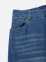 Urban Wide-Leg Denim Jeans with Pockets