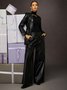 UrbanFaux Leather H-Line Long Pants