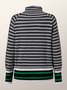 Daily Urban Long sleeve Geometric Sweater Coat