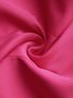 Rose Red Long sleeve Plain Elegant Regular Fit Blazer