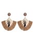 Womens Tassel Fashion Leaf Shape New Earrings