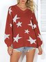 Casual Shift Long Sleeve Sweater