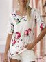Eyelet Casual Floral Top