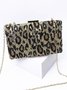 Sequin Dress Leopard Evening Bag
