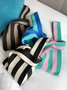 Color Block All Season Urban Polyester Wearable Party Straw Nylon Regular Underarm Bags for Women