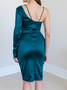 Asymmetrical Regular Fit Elegant Dress & Party Dress