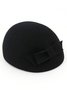 Casual British Style Vintage Wool Bow Beret Topper Banquet Party Accessories