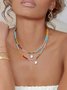 Light Luxury Fashion Female Freshwater Pearl Pendant Necklace