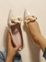 Women's Chain Decor Shallow Shoes