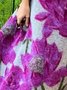 Floral Elegant Regular Fit Maxi Skirt