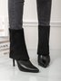 Flip-Up Stiletto Heel Fashion Boots