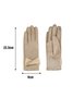 Elegant Bowknot Faux Suede Gloves with Touch Screen
