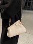 Irregular Metal Clip Clutch Bag Crossbody Bag