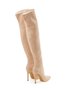Women Soft Stretch Slip On Stiletto Heel Over-the-knee Boots