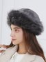 Women Casual Warmth Furry Beanie Hat