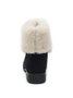 Casual Fuzzy Ball Square Toe Furry Snow Boots