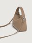 Women Minimalist Soft Handbag Magnetic Crossbody Bag