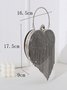 Valentine's Day Heart Shape Rhinestone Fringe Handbag Party Clutch Bag with Crossbody Chain