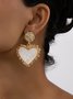 Valentine's Day Heart Drop Earrings