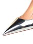Women Minimalist Metallic Stiletto Heel Pumps Suitable for Many Occasions