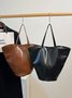 Minimalist Large Capacity Shoulder Tote Bag