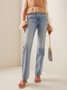 Denim Regular Fit Urban Plain Jeans