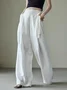 Daily Regular Fit Bow Casual Fashion Pants