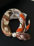 Urban Geometric  Silk Scarf