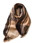 Plaid shawl thickened tassel neck scarf