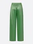 Urban Satin Floral Straight Pants