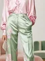 Casual Floral Tailored Fashion Pants