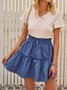 Casual A-Line Skirt