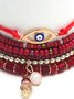 Eye beads multi-layer jewelry