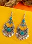 Exaggerated vintage palace earrings